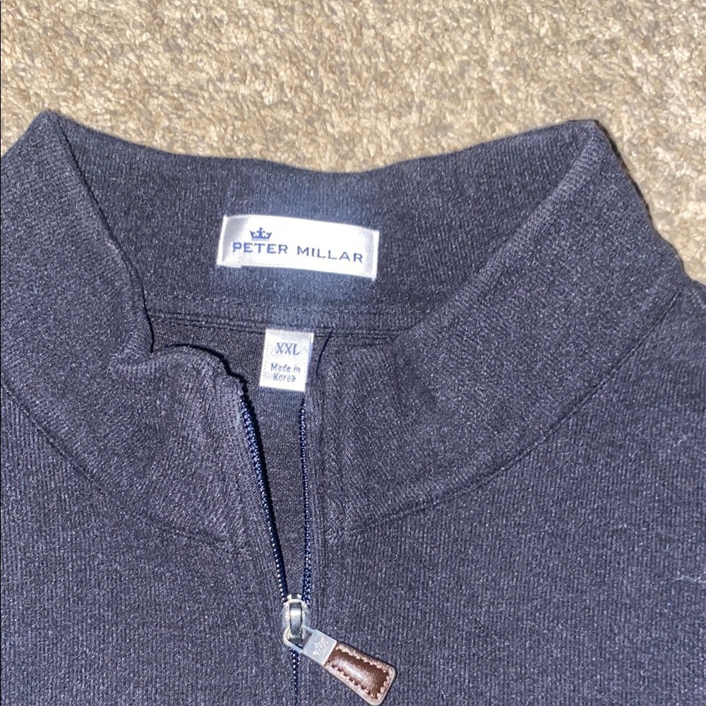 Peter Millar Men's Gray Sweater